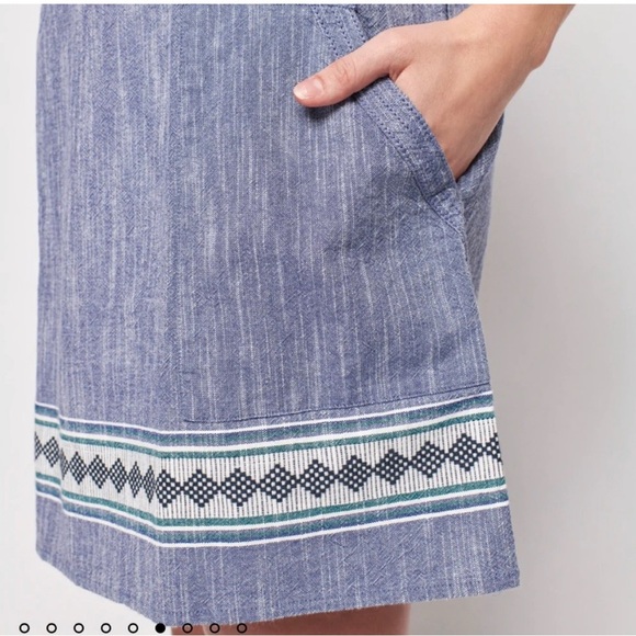 FAHERTY BRAND Hailee Dress Jacquard Size XL - Picture 3 of 7